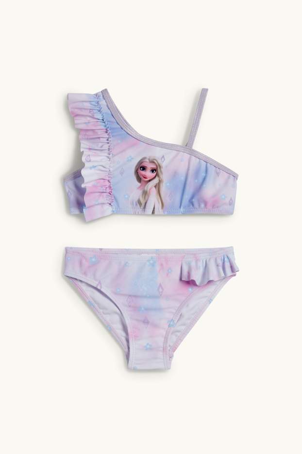 Children Girls - Frozen - bikini - LYCRA® XTRA LIFE™ - 2 piece - light violet