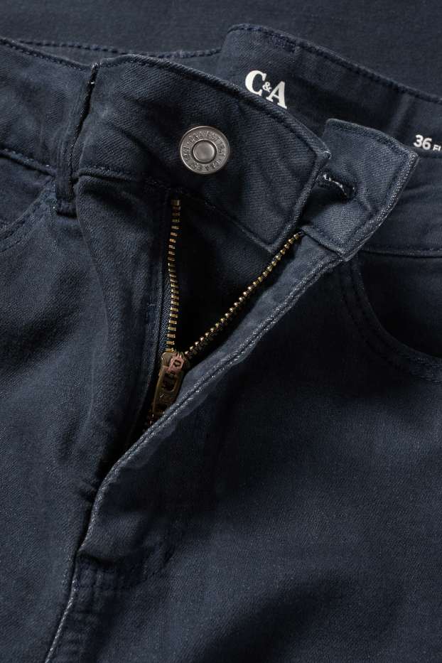 Femmes - Jegging jean - high waist - jean bleu foncé