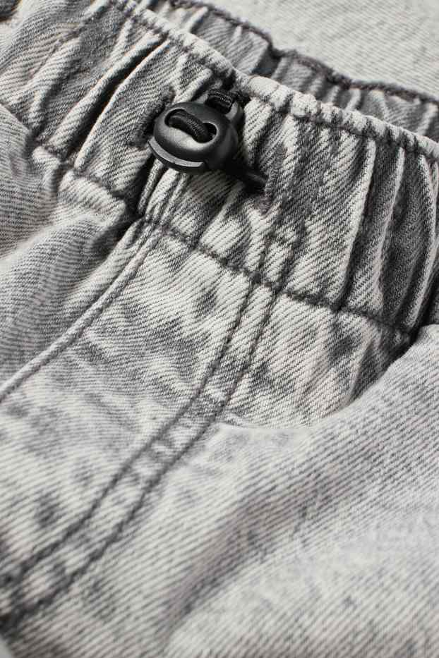 Niños - Cargo jeans - vaqueros - gris claro