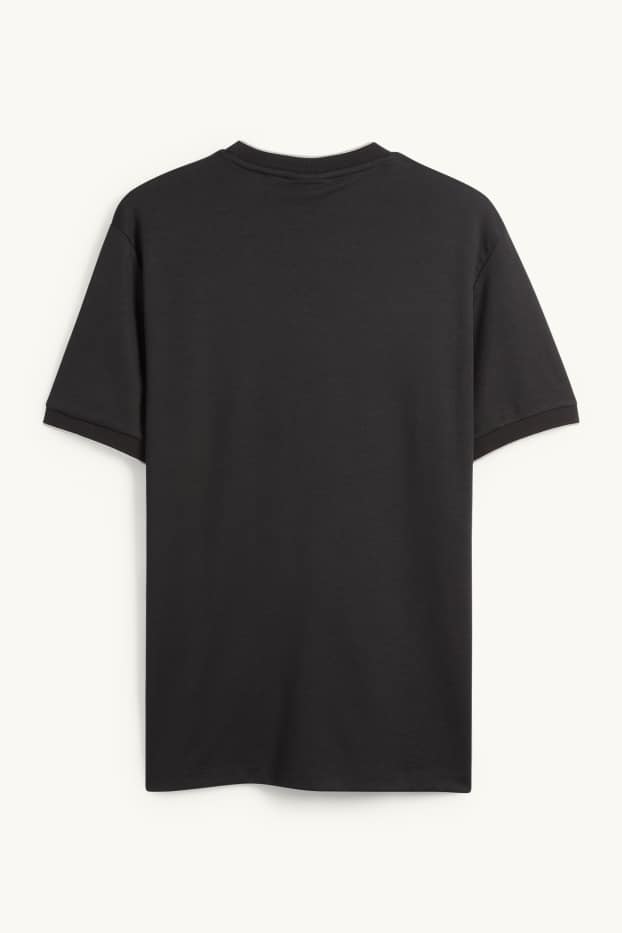Hommes - T-shirt - regular fit - noir
