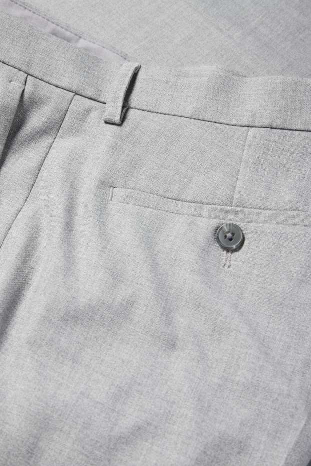 Herren - Baukasten-Hose - Regular Fit - Flex - hellgrau