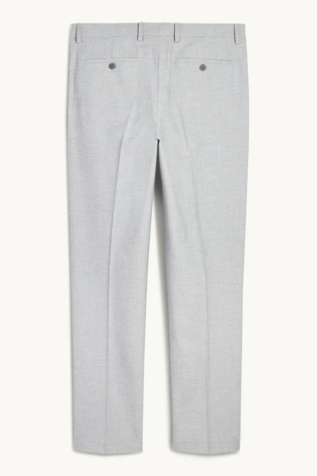 Herren - Baukasten-Hose - Regular Fit - Flex - hellgrau