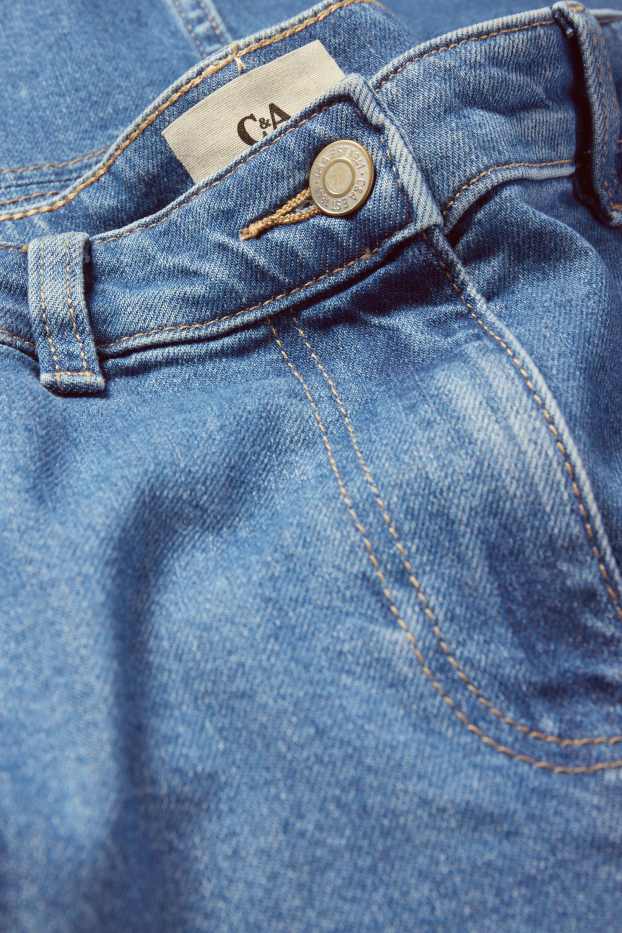 Damen - Jeansrock - helljeansblau