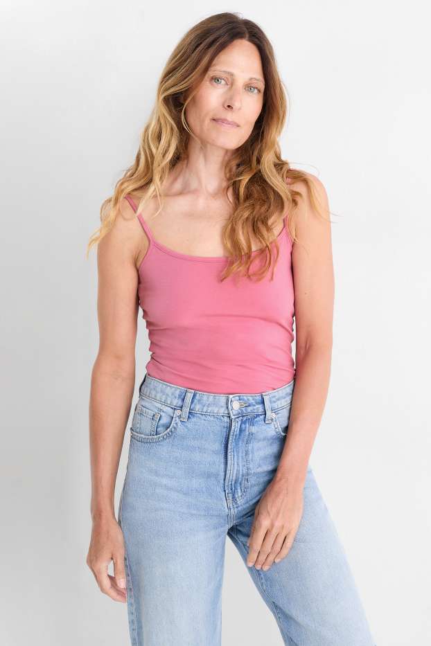 Dámské - Multipack 2 ks - top - bílá/růžová