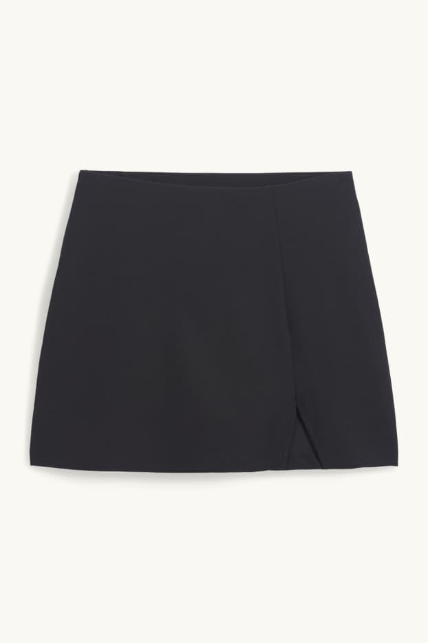 Damen - Skort - schwarz