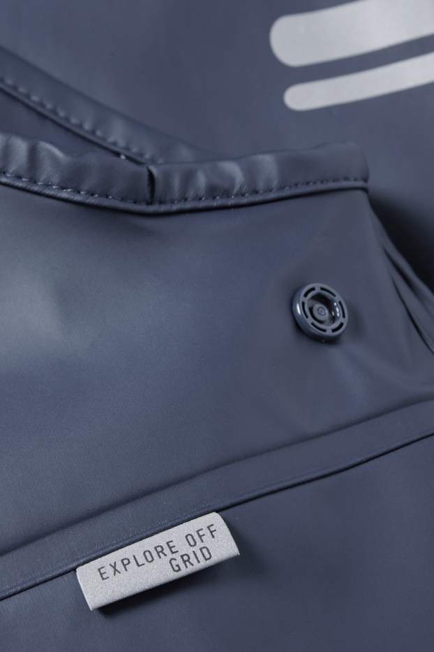 Copii - Băieți - Pantaloni de ploaie - impermeabili - albastru închis