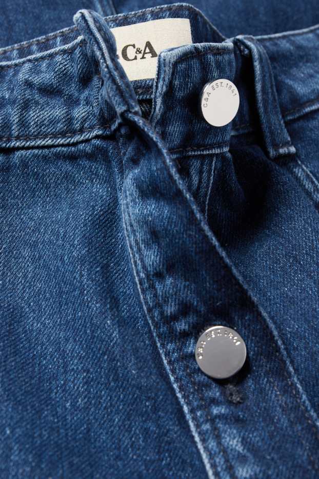 Damen - Jeansrock - jeansblau