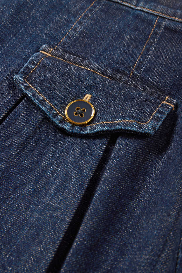 Kinder Mädchen - Jeansrock - dunkeljeansblau