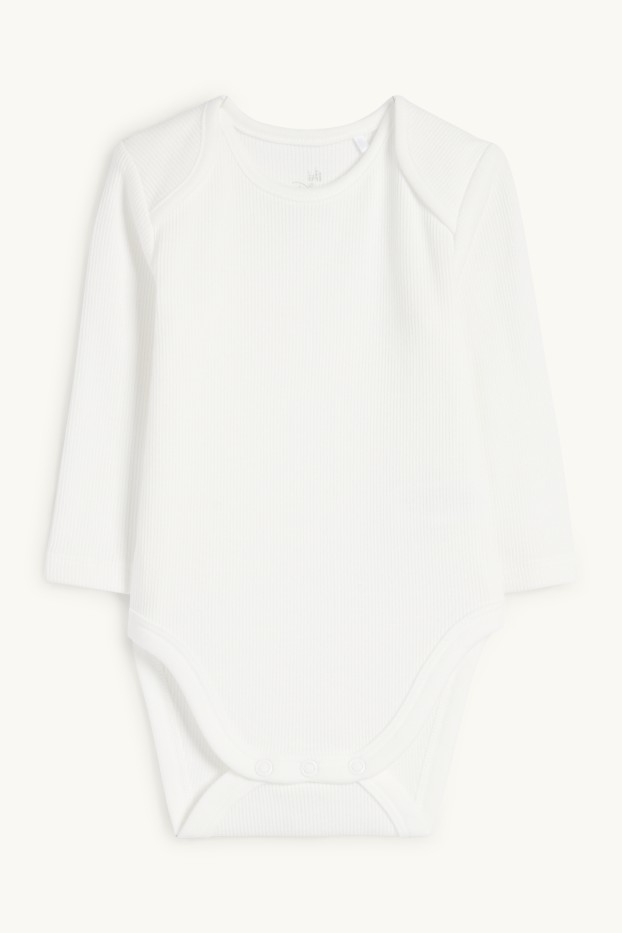 Bébés filles - Minnie Mouse - ensemble avec grenouillère - 2 pièces - blanc / rose