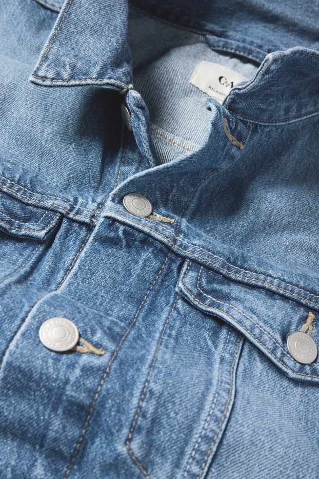 Herren - Jeansjacke - helljeansblau