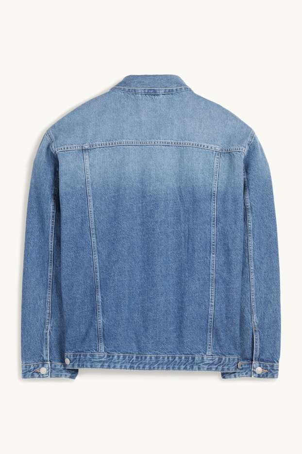 Herren - Jeansjacke - helljeansblau