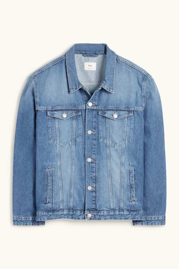 Herren - Jeansjacke - helljeansblau