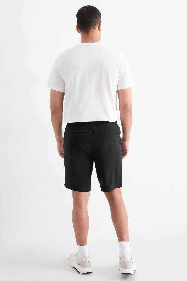 Herren - Sweatshorts - schwarz