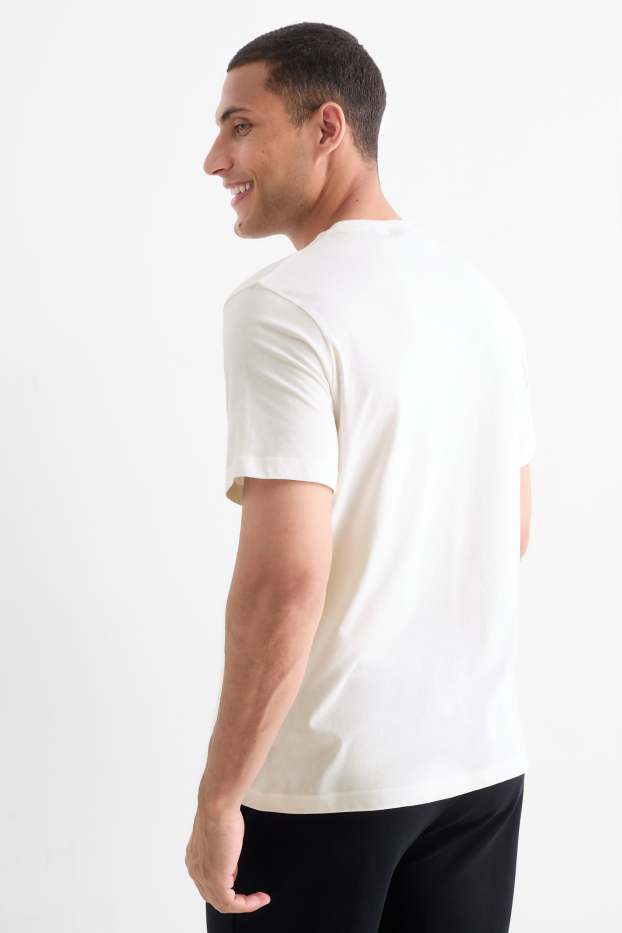 Herren - T-Shirt - Regular Fit - weiß