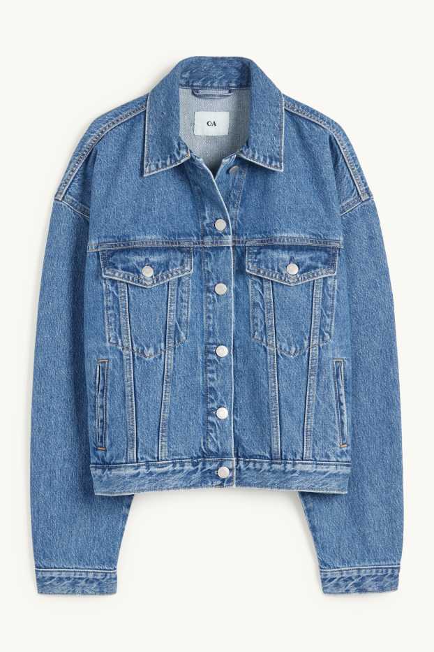 Femmes - Veste en jean - jean bleu