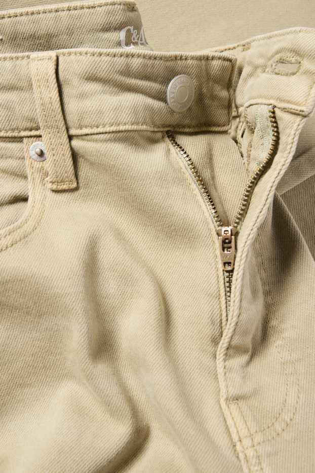 Hommes - Straight jean - vert clair