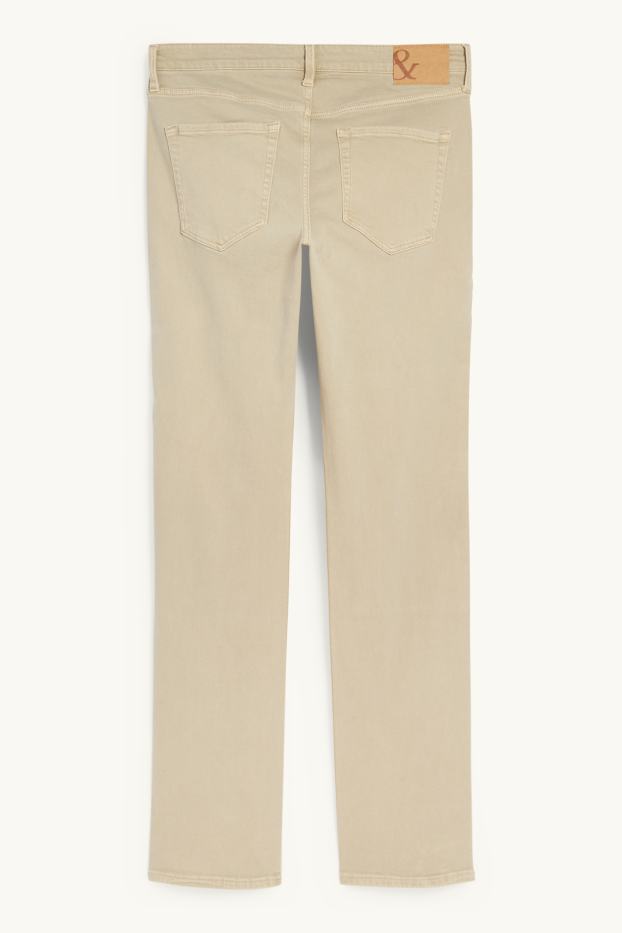 Hommes - Straight jean - vert clair