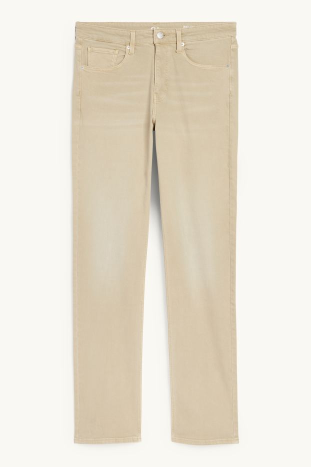 Hommes - Straight jean - vert clair