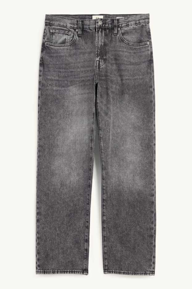 Men - Relaxed jeans - denim-gray