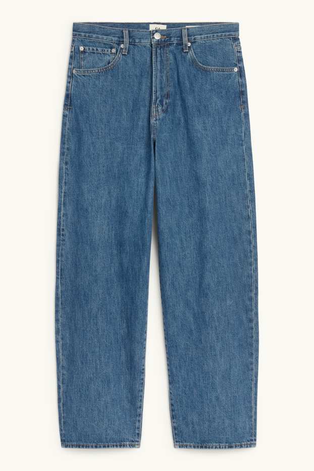 Men - Baggy jeans - blue denim