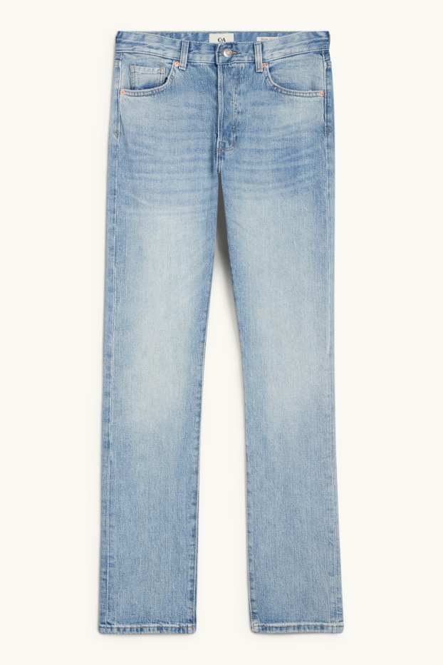 Femmes - Vintage straight jean - mid waist - LYCRA® - jean bleu