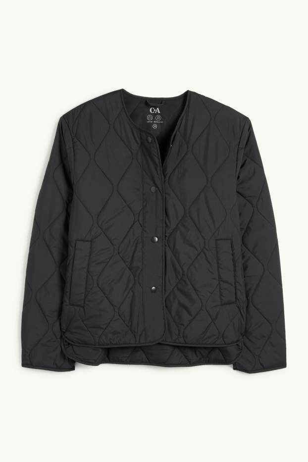 Damen - Steppjacke - schwarz