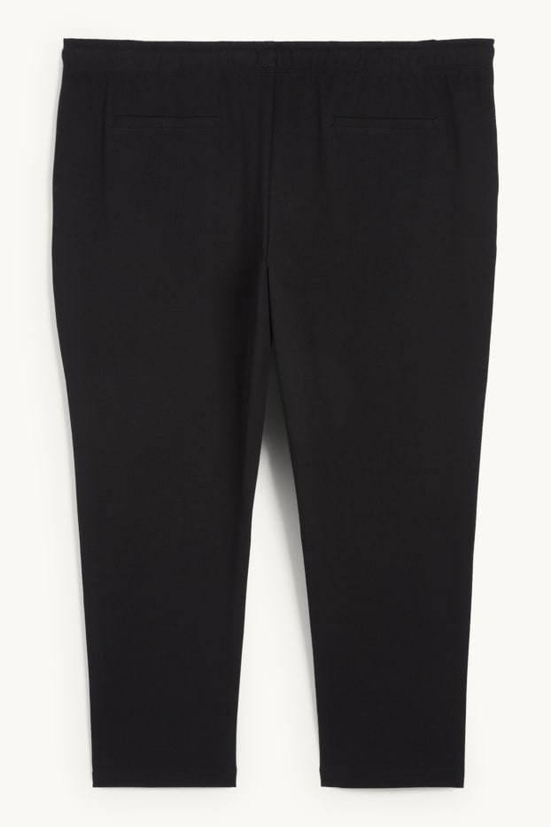 Herren - Jogginghose - strukturiert - schwarz