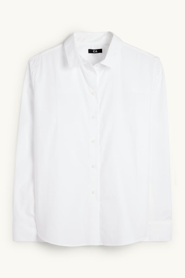 Women - Blouse - white