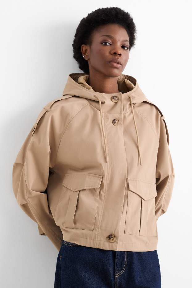 Femmes - Trench court - beige