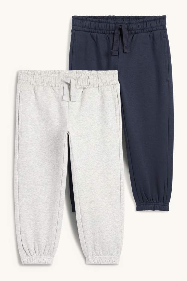 Kinder Buben - Multipack 2er - Jogginghose - dunkelblau