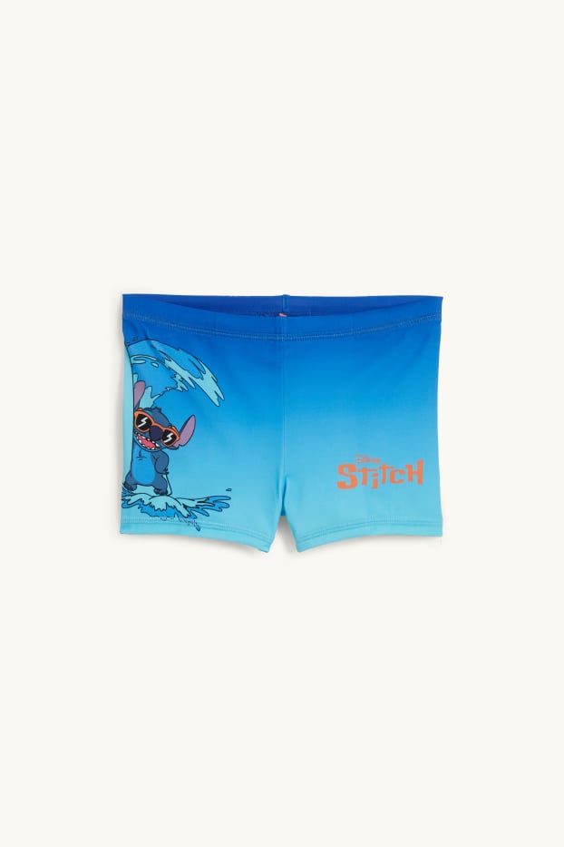 Kinder Jungen - Lilo & Stitch - Badehose - LYCRA® XTRA LIFE™ - blau