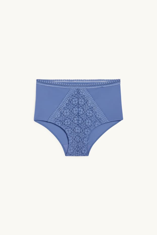 Damen - Slip - blau