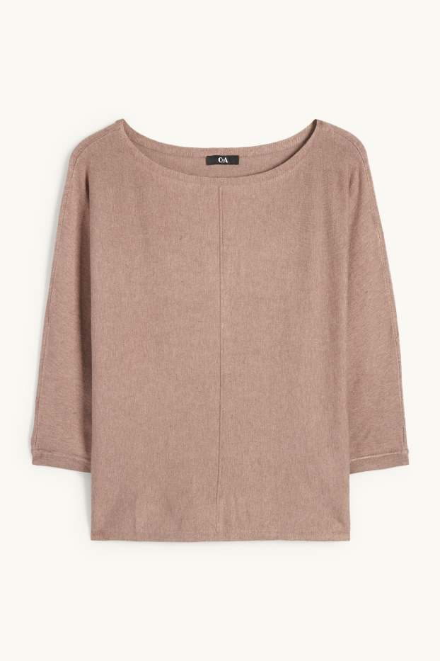 Dona - Jersei de punt fi - marró