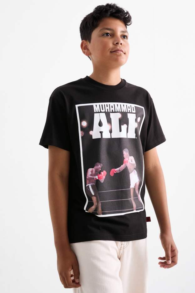 Enfants garçons - Mohamed Ali - T-shirt - noir