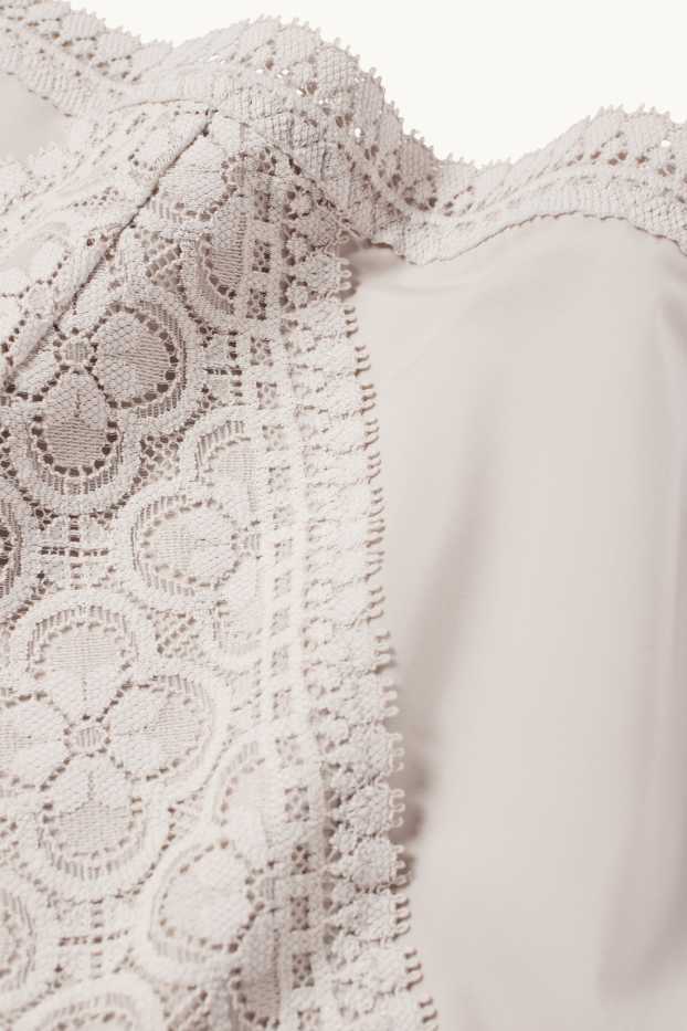 Damen - Slip - hellgrau