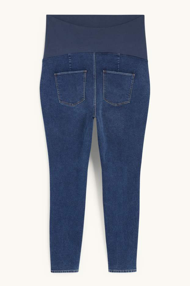 Dames - Zwangerschapsjeans - skinny jeans - jeansdonkerblauw