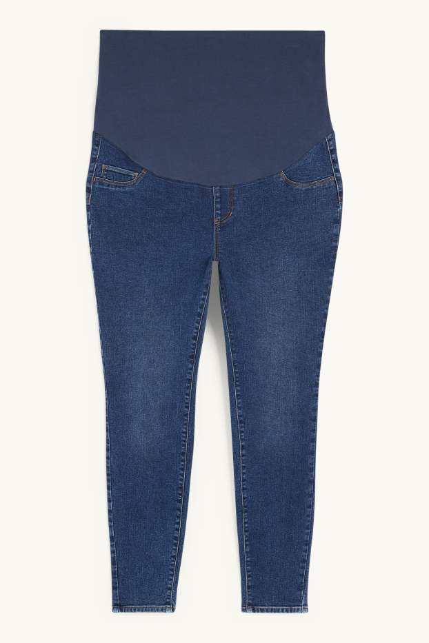 Dames - Zwangerschapsjeans - skinny jeans - jeansdonkerblauw
