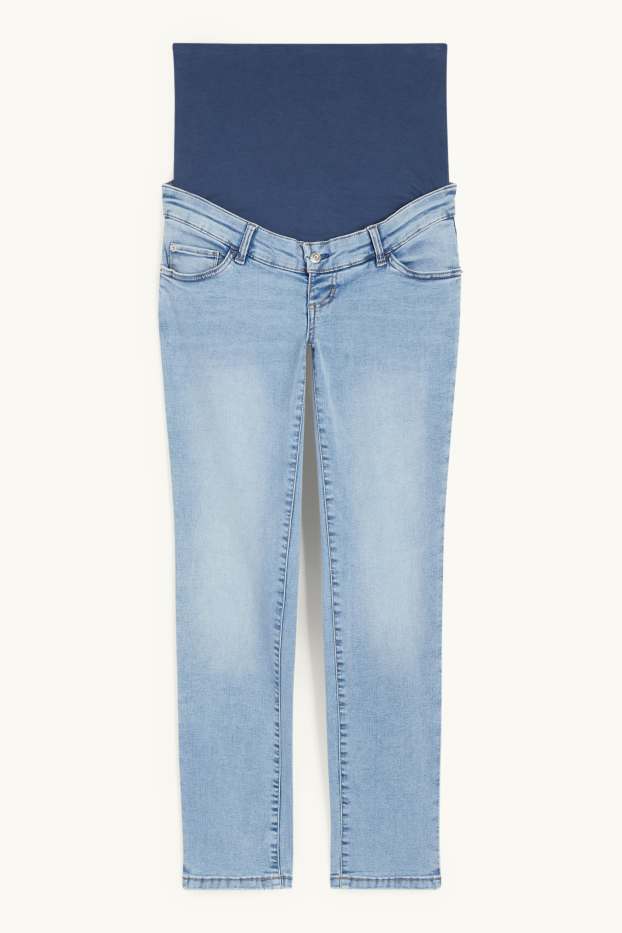 Women - Maternity jeans - slim jeans - LYCRA® - denim-light blue