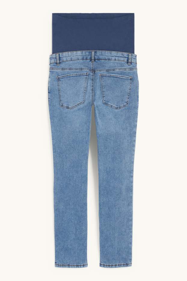 Femmes - Jean de grossesse - slim jean - LYCRA® - jean bleu