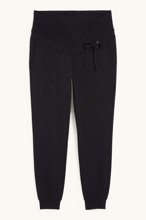 Femmes - Pantalon de jogging de grossesse - noir