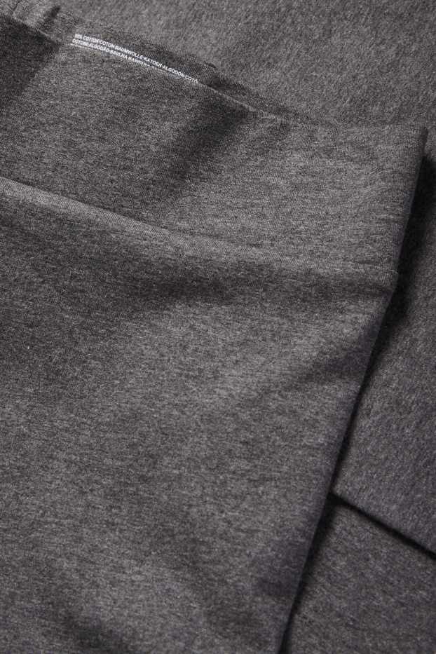 Women - Flared leggings - dark gray