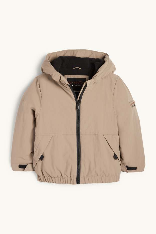 Enfants garçons - Veste dotée d'une capuche - gris