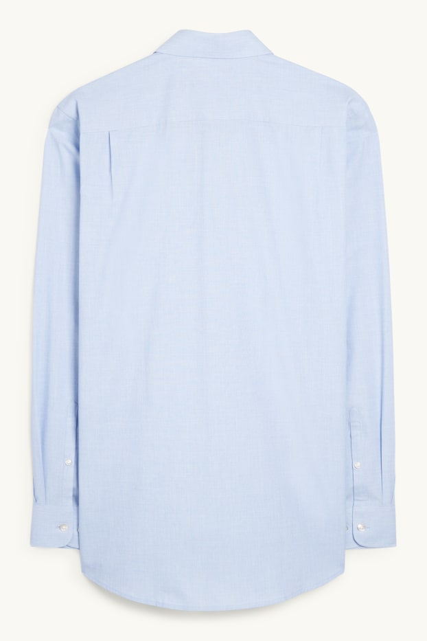Heren - Business-overhemd - regular fit - kent - lichtblauw