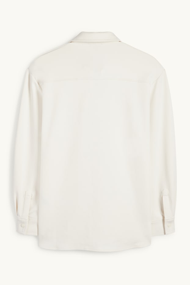 Femei - Bluză tip cămașă - alb-crem