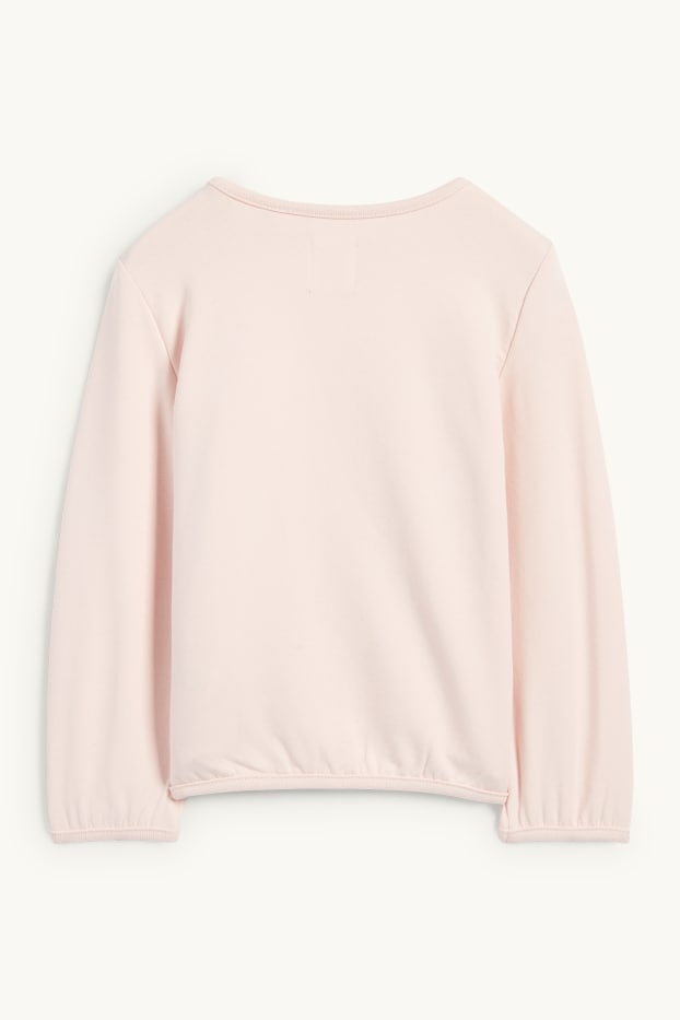 Baby Mädchen - Minnie Maus - Baby-Sweatshirt - rosa