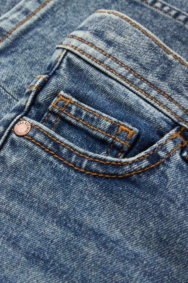Kinderen: jongens - Straight jeans - jeansblauw