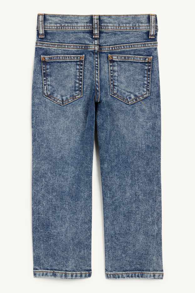 Kinderen: jongens - Straight jeans - jeansblauw