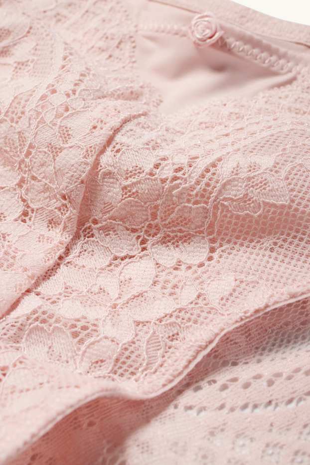 Femmes - Culotte brésilienne - rose