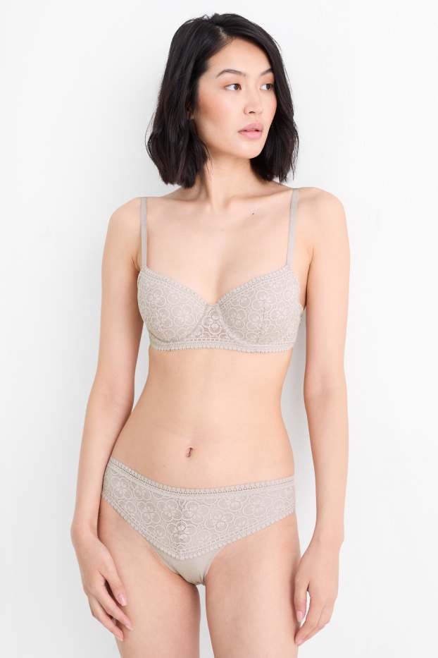 Women - Knickers - taupe