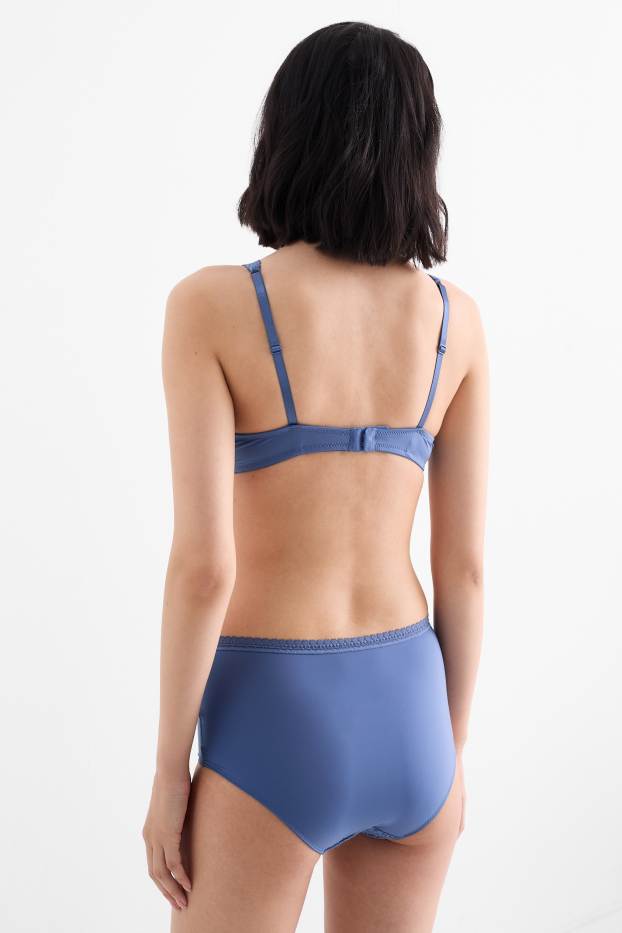 Damen - Slip - blau